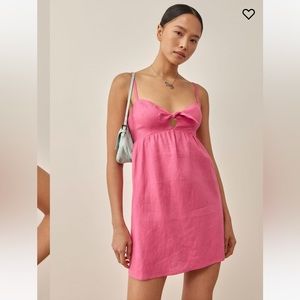 Reformation Ryland Linen Dress